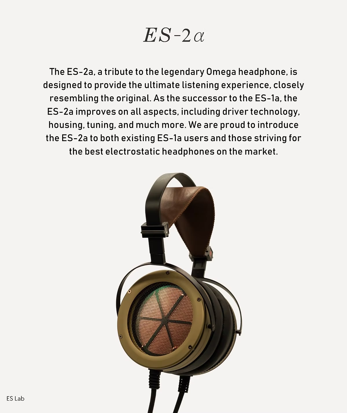 ES Lab - ES-2 alpha (ES-2a)
